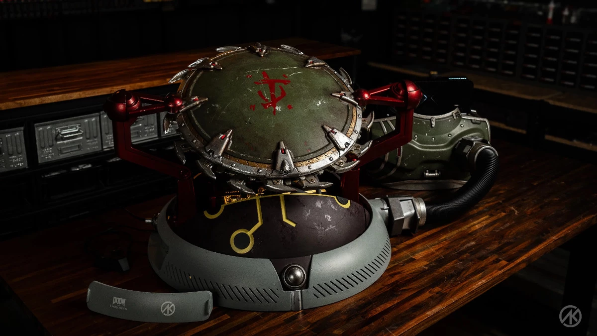 Щит-пилу из DOOM: The Dark Ages превратили в адски крутой ПК на NVIDIA GeForce RTX 5090 — есть видео Щит-пилу из DOOM: The Dark Ages превратили в адски крутой ПК на NVIDIA GeForce RTX 5090 — есть видео