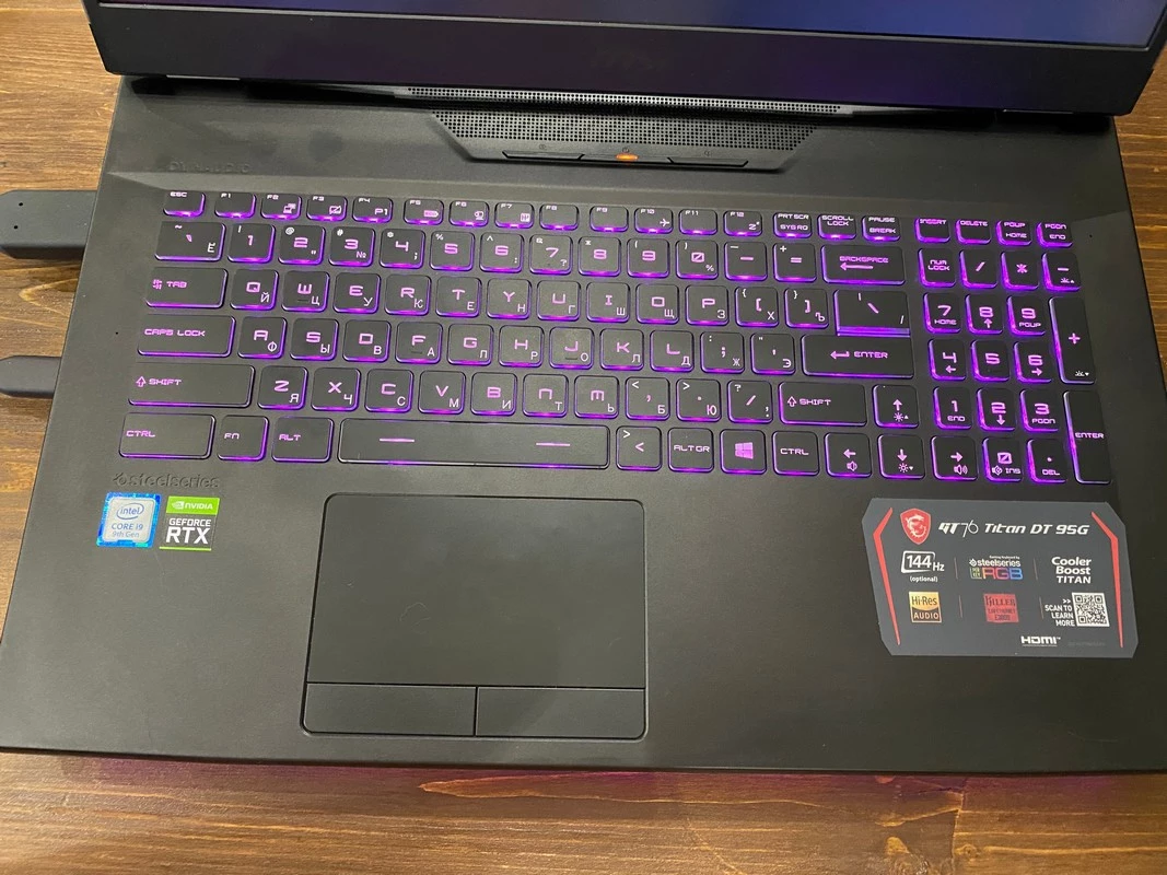 MSI GT76 Titan — по-настоящему игровой ноутбук