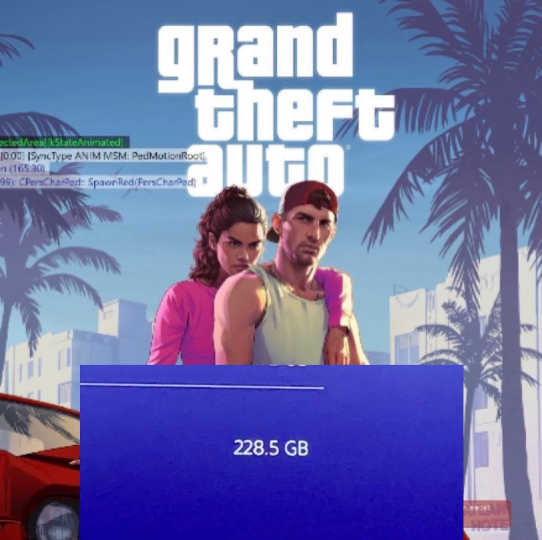 Текущая сборка Grand Theft Auto VI весит почти 230 гигабайт 