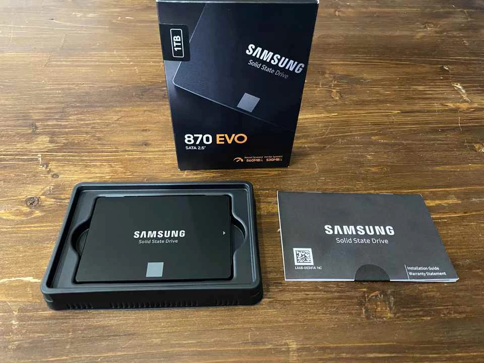 Обзор твердотельного накопителя Samsung 870 EVO SATA 2.5 SSD 1 ТБ — эволюция EVO