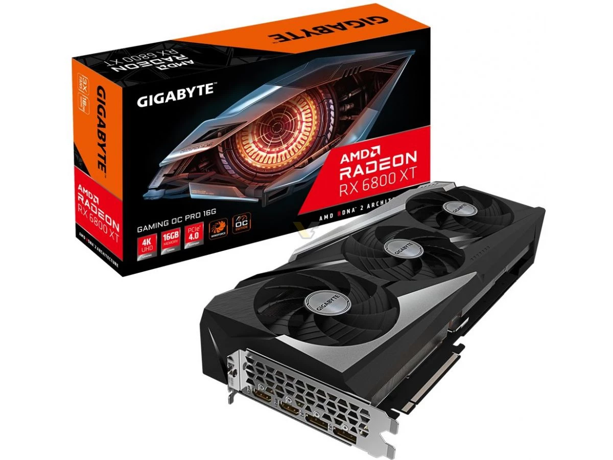 Gigabyte может готовить более крупную версию Radeon RX 6800 XT