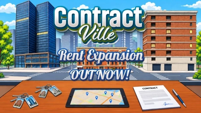 Кооперативный симулятор ContractVille получил обновление 1.9 с системой аренды недвижимости