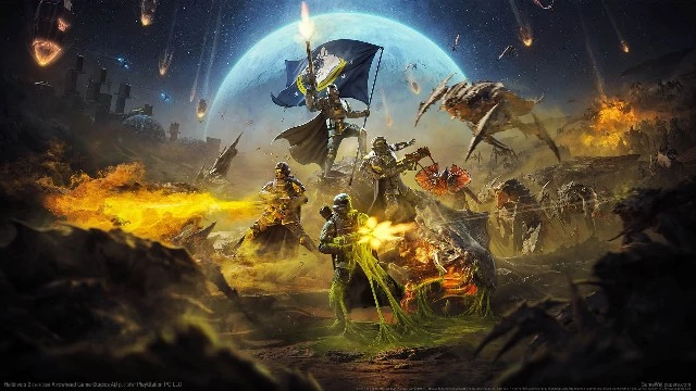 Адские Десантники поборются за восстановление мегаполиса Helldivers 2