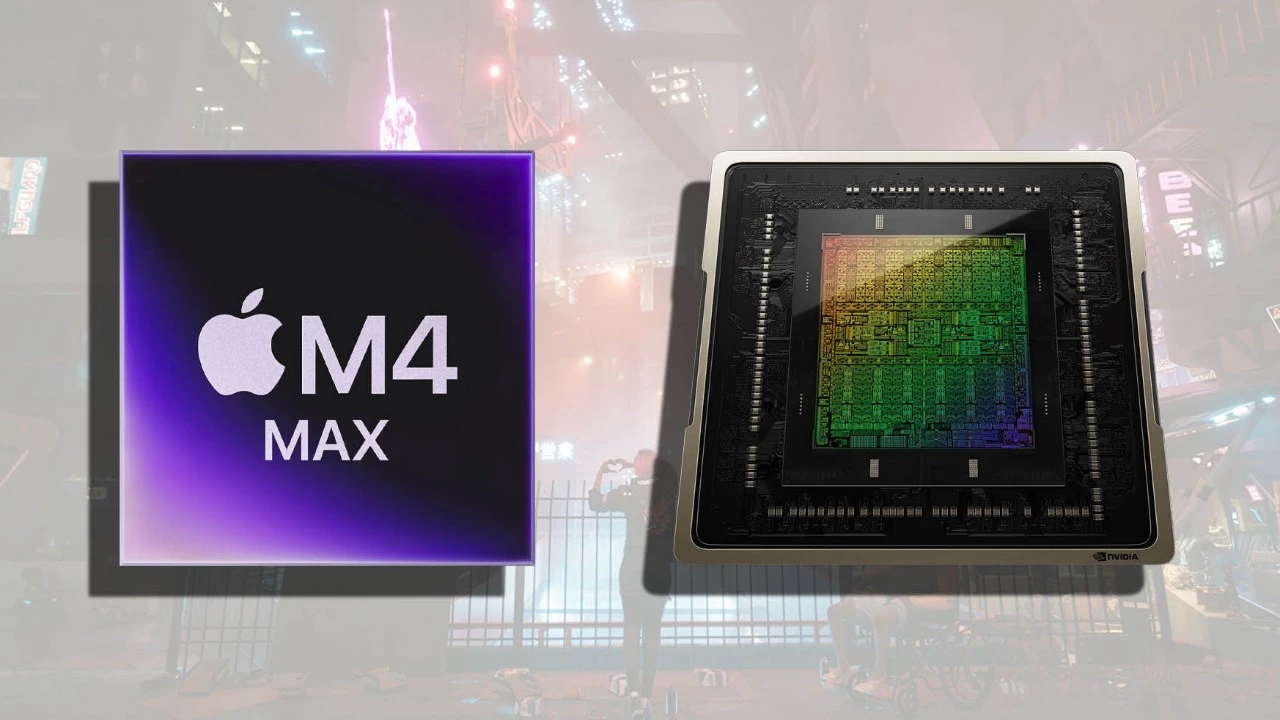 Apple M4 Max всухую проигрывает мобильной RTX 5090 при работе от батареи