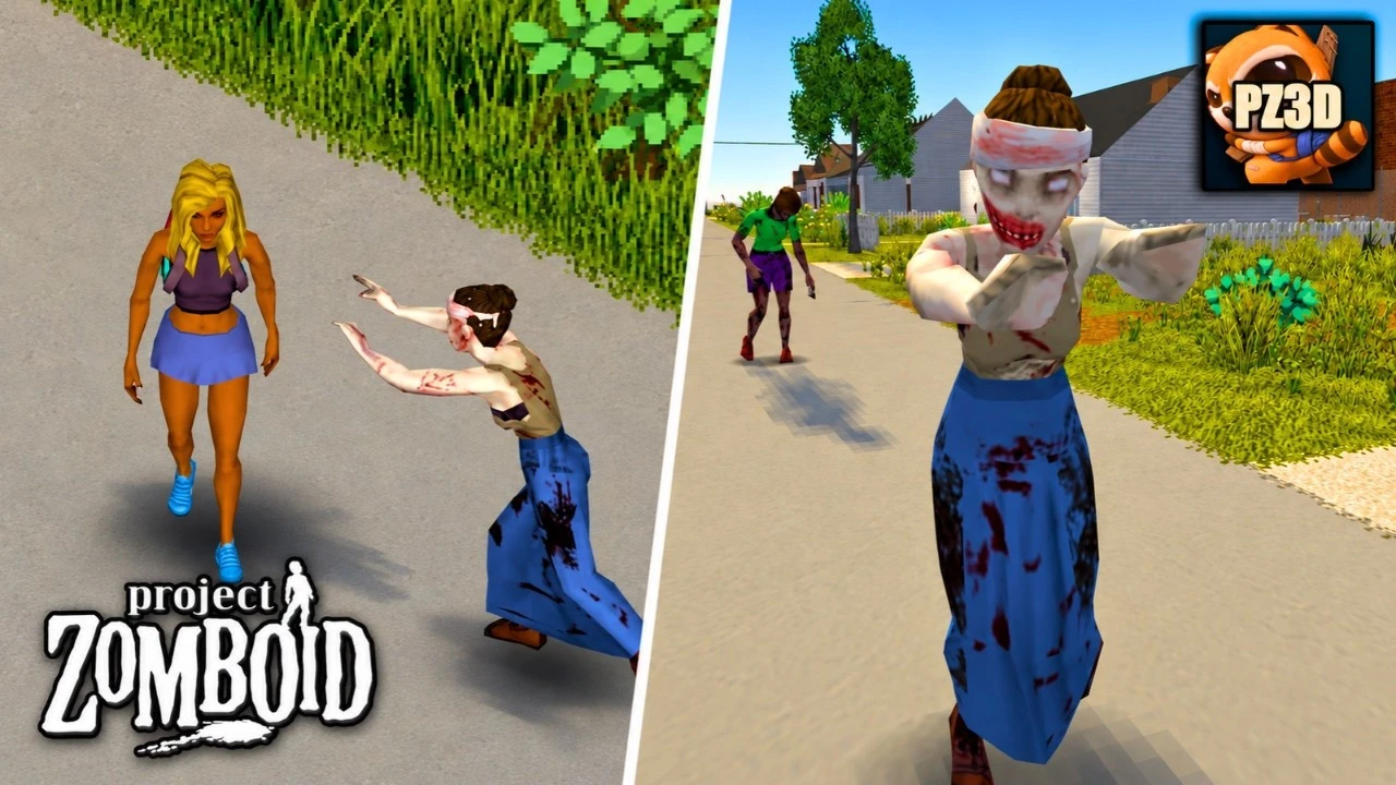 В Project Zomboid теперь можно играть от первого и третьего лица 