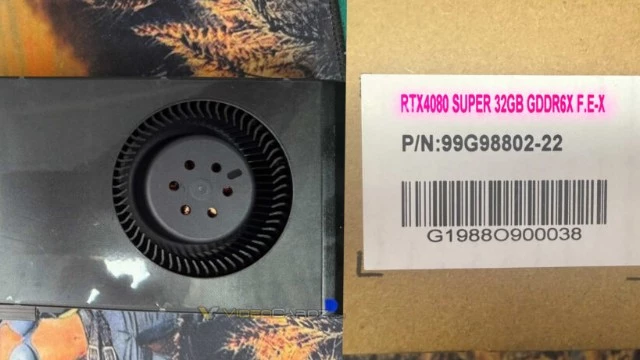 В Китае наладили выпуск RTX 4080 SUPER c 32 ГБ памяти для задач ИИ