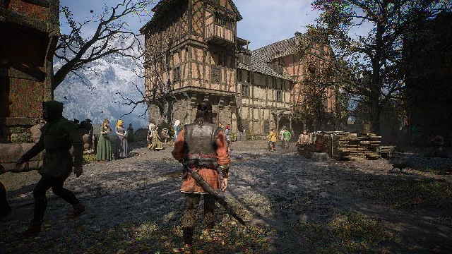Еще не проклятый Коэн на задании, или 8 минут игрового процесса The Blood of Dawnwalker