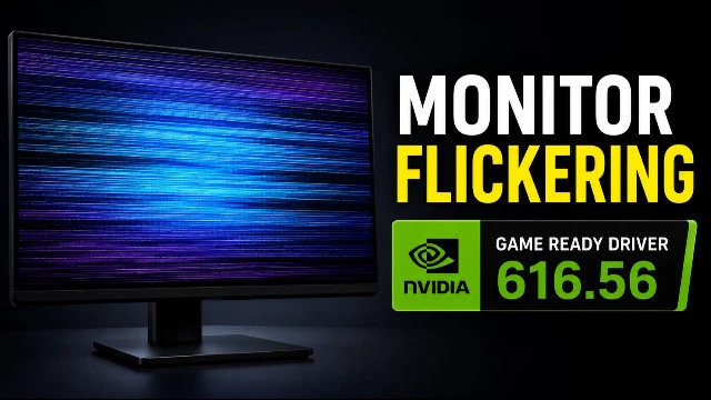 Свежий драйвер NVIDIA 616.56 вызывает мерцание экрана на 8-битных мониторах