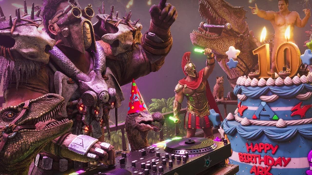 В ARK: Survival Ascended проходят праздничные ивенты в честь десятилетия ARK