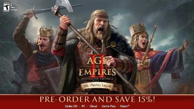 Age of Empires 2 получит суровое северное приключение The Viking Sagas с тремя новыми цивилизациями