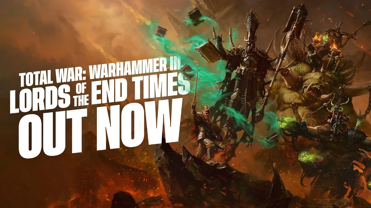 Total War: WARHAMMER 3 получила DLC Lords of the End Times. Теперь ИИ перестанут стоять в очереди за одной казармой