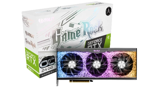 Видеокарты GeForce RTX 3090 Ti серии GameRock от Palit
