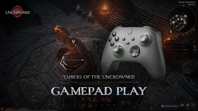 Разработчики MMORPG Embers of the Uncrowned продемонстрировали управление с геймпада