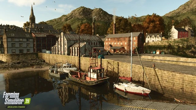 Новое расширение Highlands Fishing открывает мир аквакультуры в Farming Simulator 25