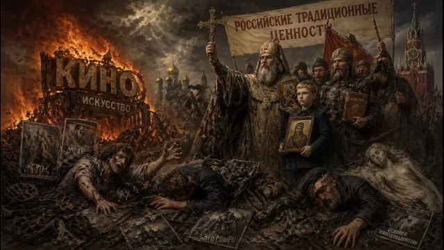 «Минус 120 секунд»: онлайн-кинотеатры маркируют вырезанные из-за защиты скреп сцены
