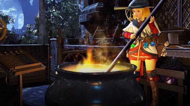 Детали летнего Хидельского балла в MMORPG Black Desert