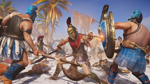 Геймеры ринулись в Assassin's Creed Odyssey после просмотра "Одиссеи" Нолана