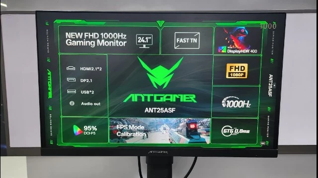 AntGamer показала монитор с частотой 1000 Гц и это уже почти безумие