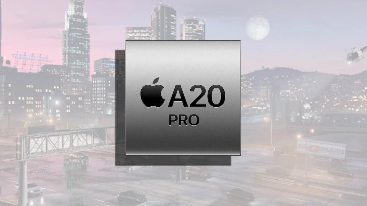 Процессор A20 Pro из iPhone 18 Pro Max обходит GTX 1050 Ti в GTA 5