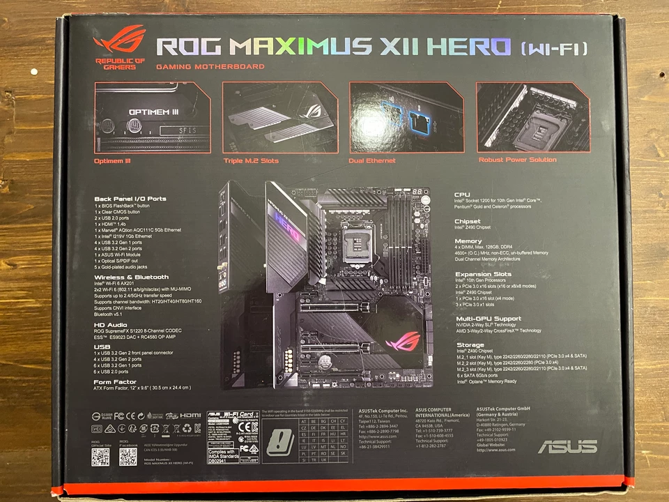 [Обзор] Материнская плата ASUS ROG Maximus XII Hero Wi-Fi — материнская плата нового поколения 