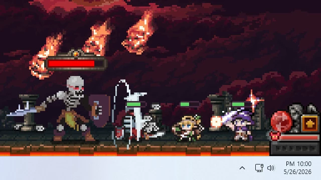 Новый хит TBH: Task Bar Hero разрывает Steam, превратившись в бесплатный генератор денег