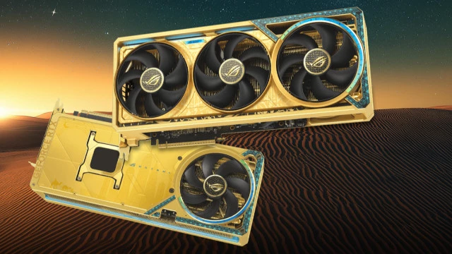 В продажу поступили лимитированные видеокарты Astral GeForce RTX 5090 Dhahab Edition — для ну очень обеспеченных геймеров