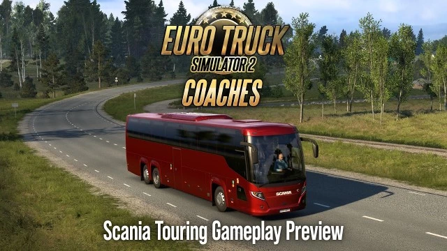 Смотрим на тяготы управления автобуса в новом видео предстоящего DLC для Euro Truck Simulator 2