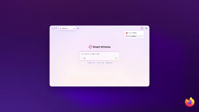 Разработчики браузера Firefox представили бета-версию интеллектуальных окон Smart Window с поддержкой ИИ