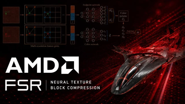 Новая ИИ-технология AMD PEPS позволяет сжимать текстуры с меньшим потреблением ресурсов и без потерь в качестве