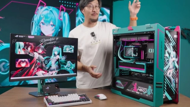 Хацунэ Мику прячется не только в Wi-Fi — анонс ASUS RTX 5080 ROG Astral Hatsune Miku