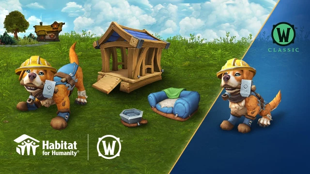 Милый пёсель Руфус спешит на помощь: благотворительный набор для World of Warcraft уже доступен