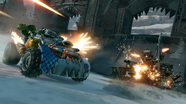 Гоночный боевик на тачилах Warhammer 40,000: Speed Freeks не спасает даже скидка