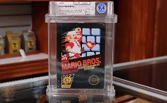 За картридж с Super Mario Bros для NES отдали 114 тысяч долларов