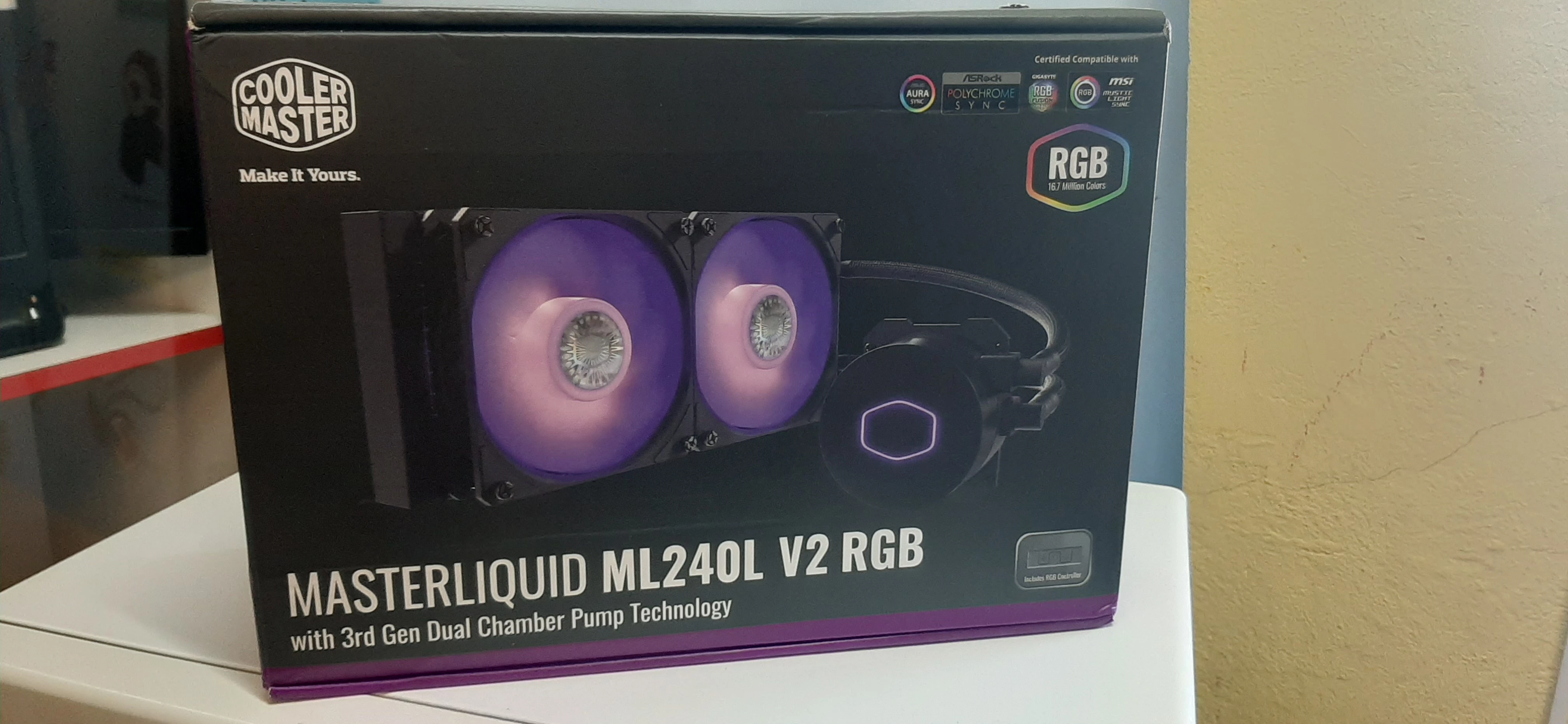 Холодный сетап от Cooler Master