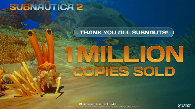А вот и первый миллион Subnautica 2 — с релиза прошел час