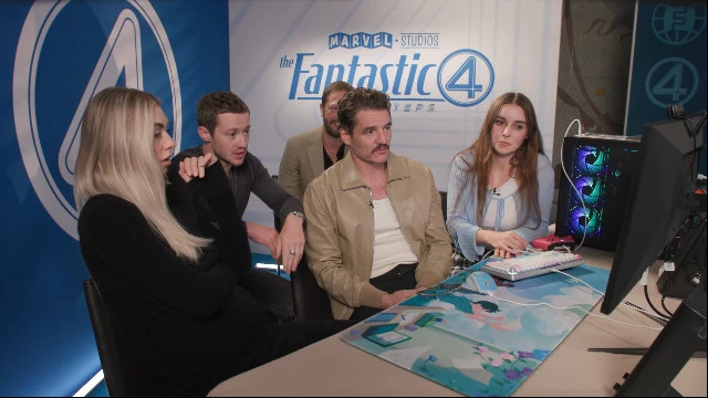 Педро Паскаль со товарищи узнал о Marvel Rivals, сыграл за Рида и заценил попку Сью