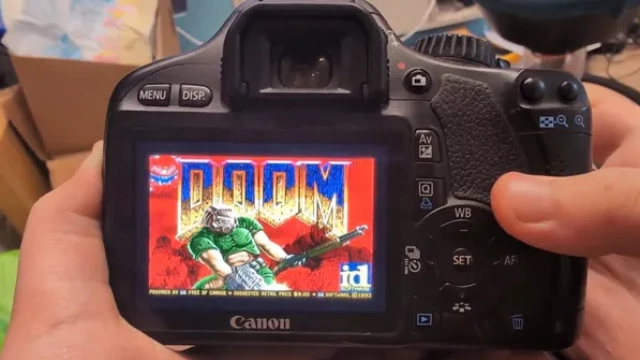 Где только не запускали Doom... Теперь шутер играбелен на фотоаппарате