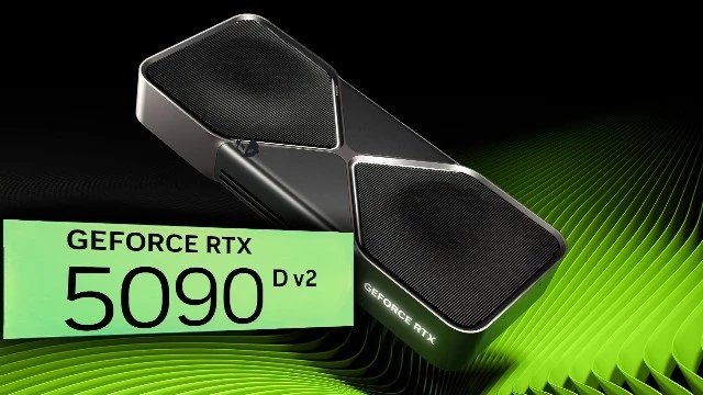 NVIDIA GeForce RTX 5090 D V2 на 30% дешевле обычных RTX 5090, но и медленнее