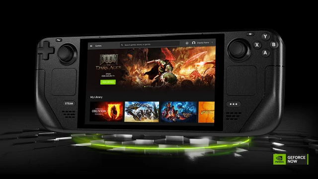 NVIDIA завезла приложение GeForce NOW на Steam Deck: 2200+ игр, 4K с 60 к/с и экономия 50% заряда
