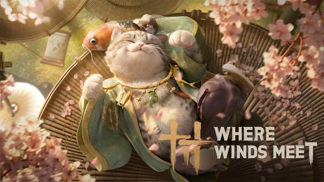 Победил без боя: в Where Winds Meet появится очень, очень большой котик-босс