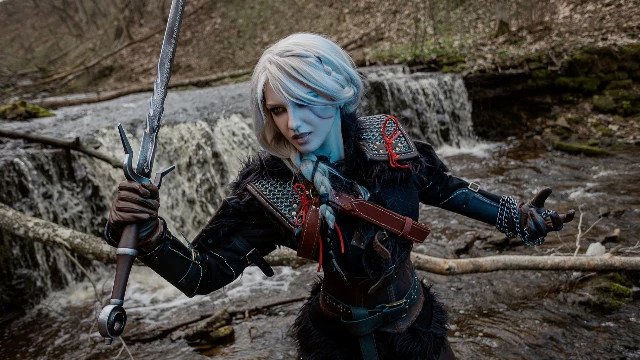Атмосферный косплей Цири из "Ведьмака 4" от Waterloo Cosplay