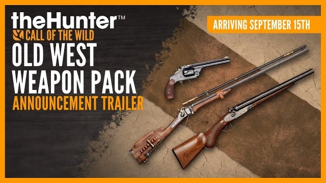 Симулятор theHunter: Call of the Wild отправит игроков на Дикий Запад с новым оружейным набором