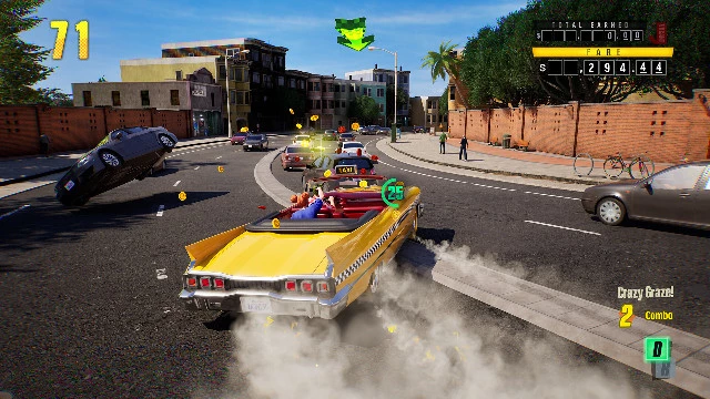 Авторы Crazy Taxi: World Tour показали Германию и мультиплеер: возить фройляйн можно будет с друзьями