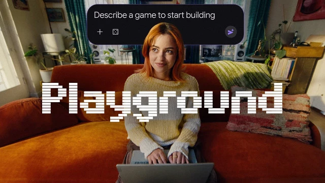 Google анонсировала экспериментальную платформу Playground для создания игр с помощью текстовых промптов и интеграцией Unity Spark