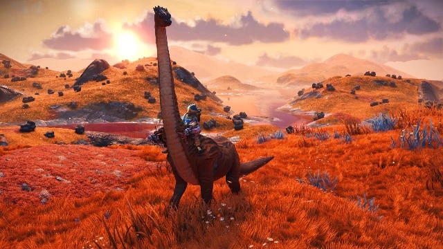 No Man's Sky отмечает десятилетие экспедицией с золотым кораблём и возвращением к истокам
