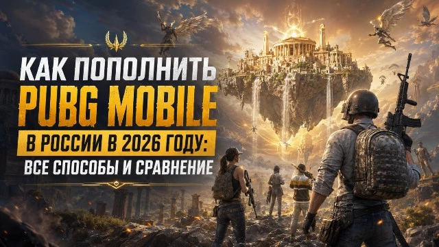 Как пополнить PUBG Mobile в России в 2026 году: все способы и сравнение