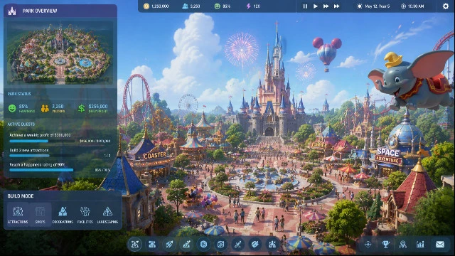 Студия Frontier Developments заключила партнерское соглашение с Disney для разработки новой игры в жанре симулятора управления