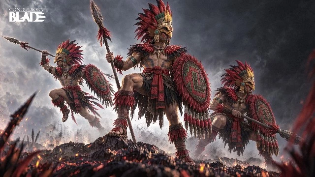 От азиатов прямиком к Ацтекам: разработчики Conqueror's Blade представили сезон S28 «Ацтеки: Затмение»