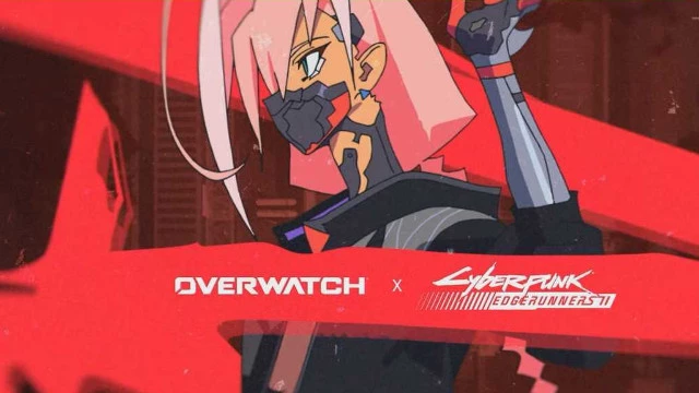 Миры Cyberpunk и Overwatch объединятся: Blizzard анонсировала масштабный кроссовер с аниме Edgerunners