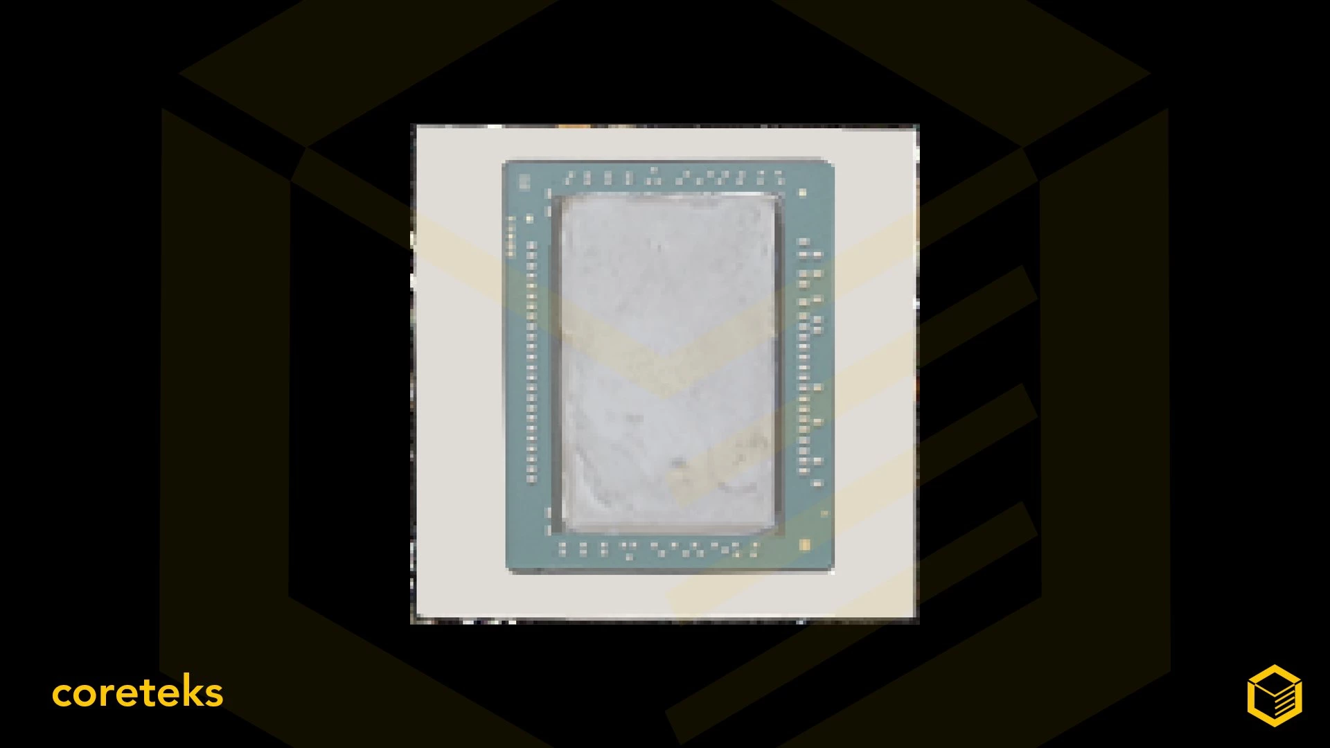 Чип AMD Radeon RX 6900 XT красуется на фото Чип AMD Radeon RX 6900 XT красуется на фото